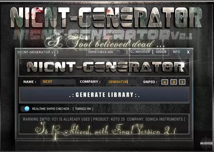 Native Instruments Nicnt-Generator v2.1 x64 (Premium)