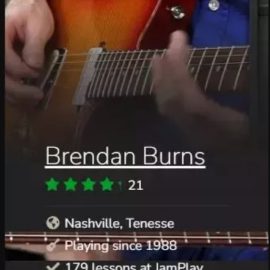 Jamplay Jazz Guitar with Brendan Burns (Premium)